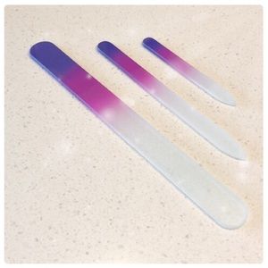 💕Set of 3 Crystal Nail Files💕